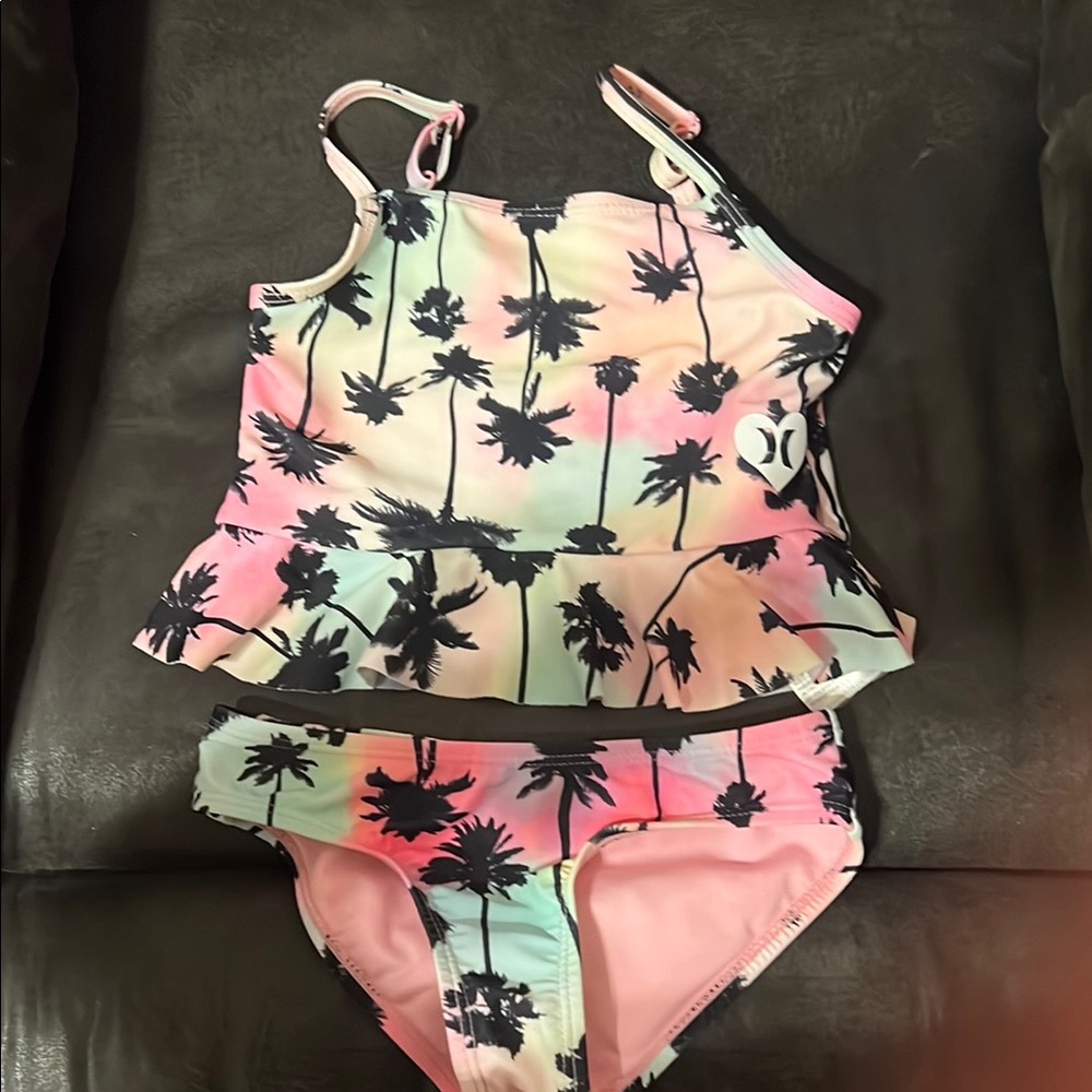 Hurley Palm Tree Bikini Set